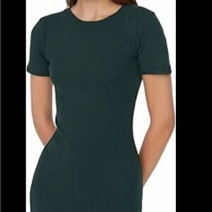 H&M Green Mini Dress